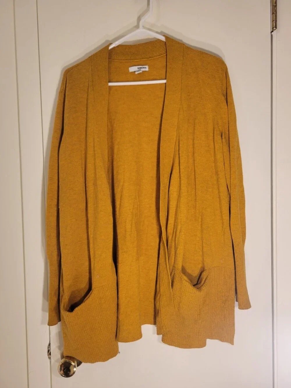 Cozy Mustard Yellow Cardigan